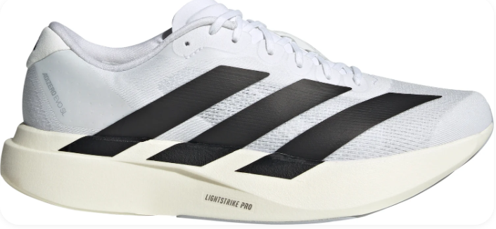 Adidas Adizero Evo SL 'White' – Men's Speed-Inspired Running Shoes
