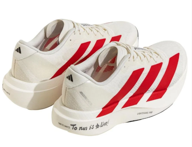 Adidas Adizero Evo SL 'White Red' – JS1182