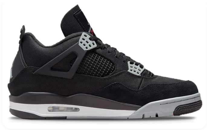 Air Jordan 4 Retro SE 'Black Canvas' – DH7138-006