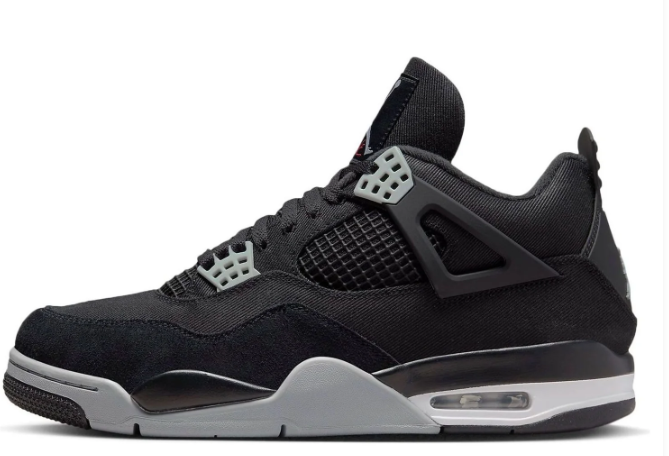 Air Jordan 4 Retro SE 'Black Canvas' – DH7138-006