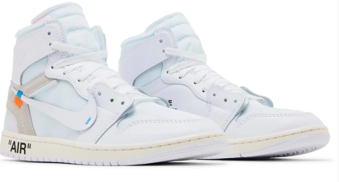 Air Jordan 1 Retro High Off-White Alaska AA3834-100