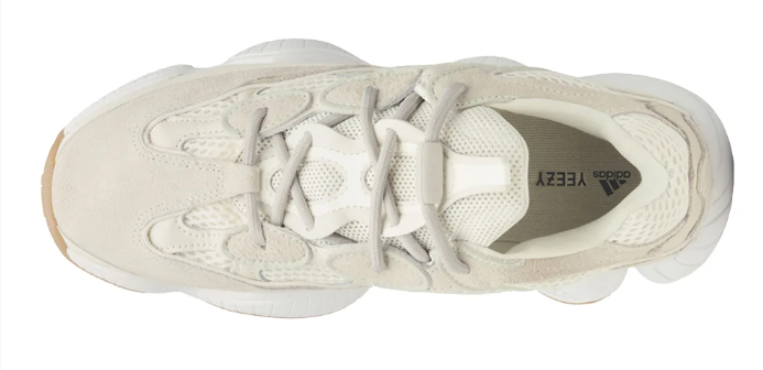Adidas Yeezy 500 'Stone Taupe' – Lace-Up Sneakers