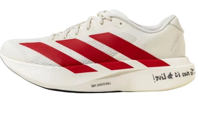 Adidas Adizero Evo SL 'White Red' – JS1182