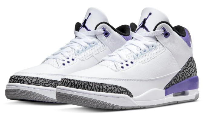 Air Jordan 3 Retro 'Dark Iris' – CT8532-105