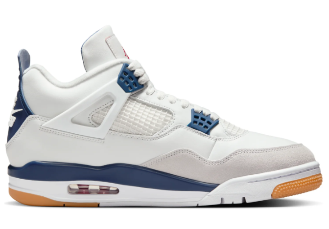 Air Jordan 4 Retro SB 'White Navy' – DR5415-100