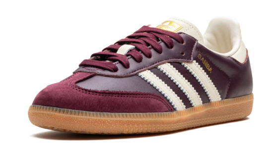 Adidas Samba OG Women's Sneaker | Maroon / Cream White