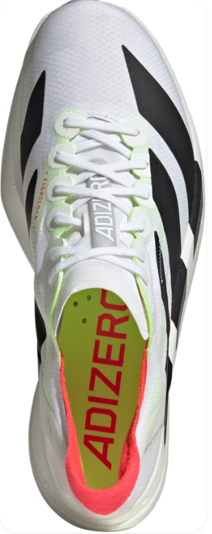 Adidas Adizero Adios Pro 4 'White Black Silver' – Men's Racing Shoes