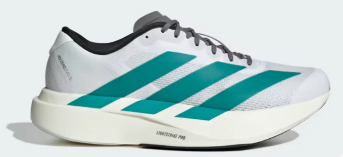 Adidas Adizero EVO SL – Silver Metallic / Lucid Red