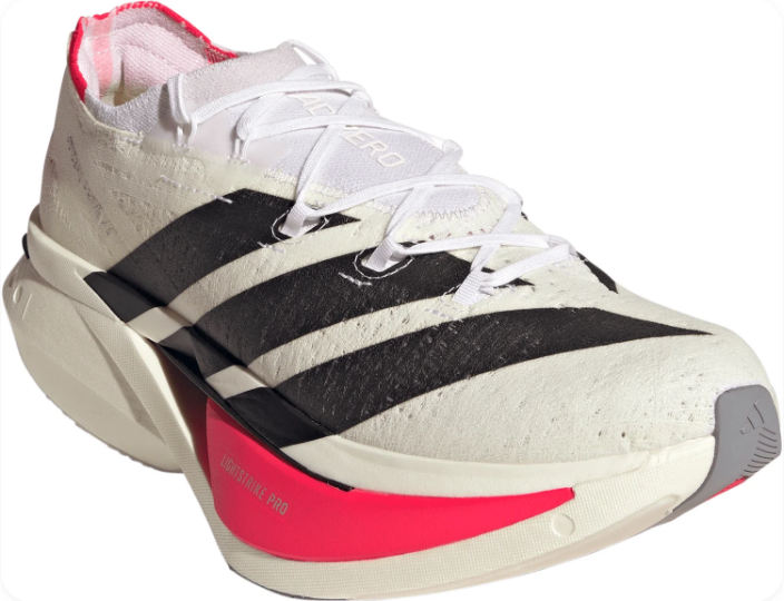 Adidas Adizero Prime X3 Strung – Men's Road Racing Shoes (White)