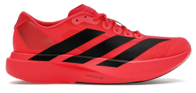 Adidas Adizero EVO SL – Silver Metallic / Lucid Red
