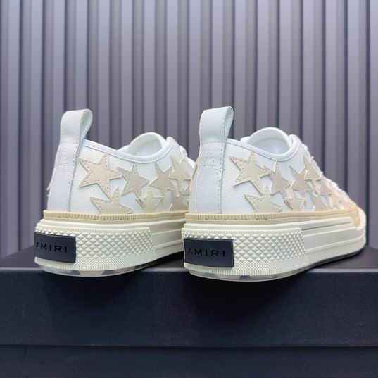 AMIRI Stars Low Sneaker – Triple White