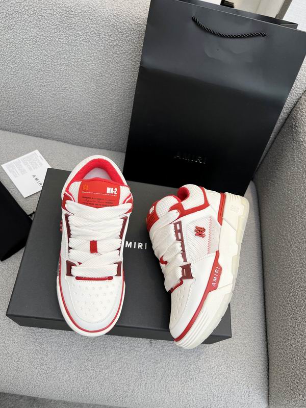 AMIRI MA-2 Sneaker – White/Red