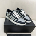 Amiri Skel-Top Low Sneaker – Black / Grey