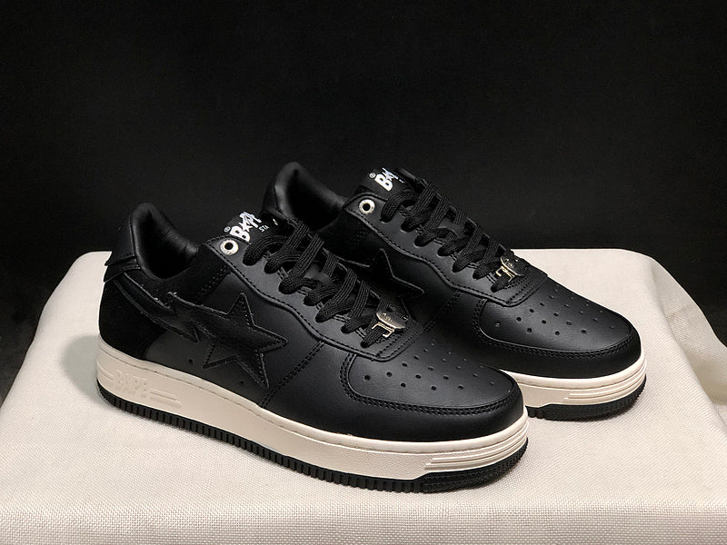 BAPE STA Low — Triple Black
