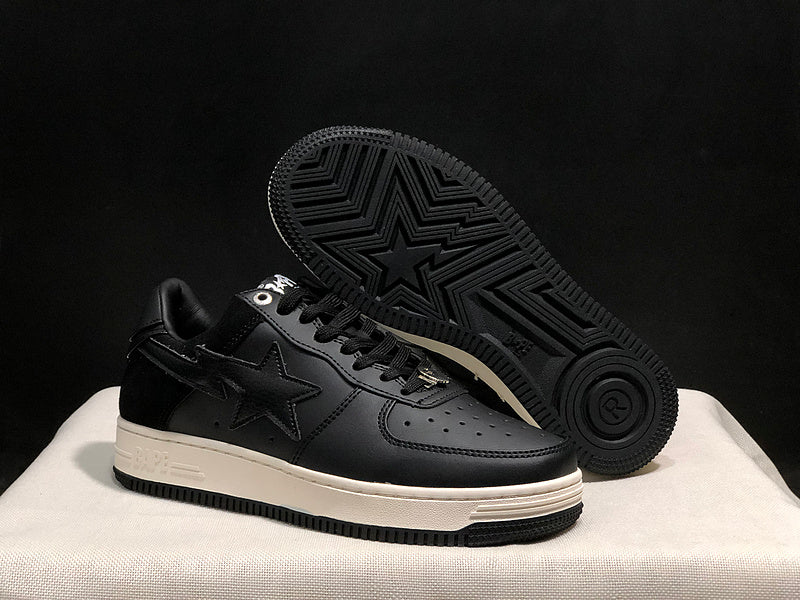 BAPE STA Low — Triple Black