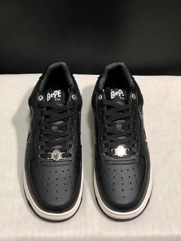 BAPE STA Low — Triple Black