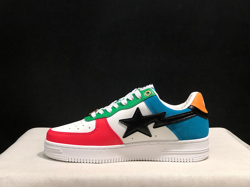 BAPE Bapesta Low — Multi-Color Edition