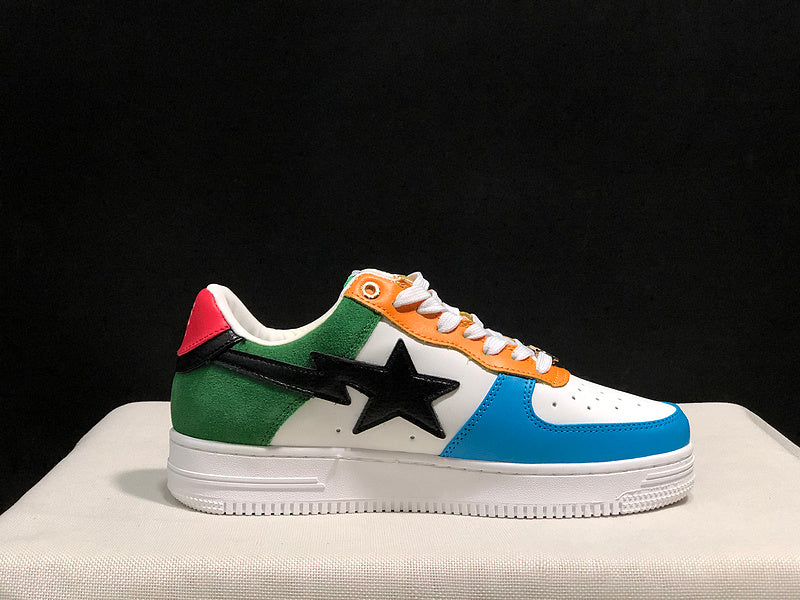 BAPE Bapesta Low — Multi-Color Edition