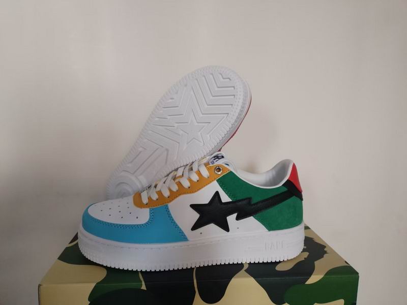 BAPE Sta Low – Multi-Color, Black/Red & Red/Blue Pack