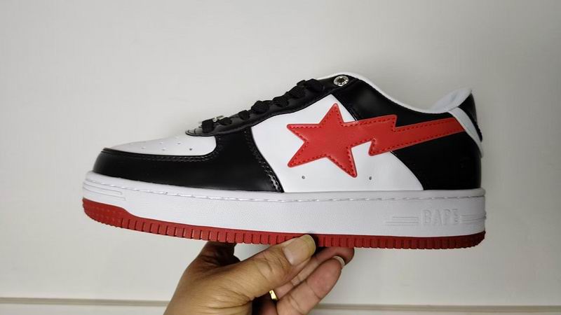 BAPE Sta Low – Multi-Color, Black/Red & Red/Blue Pack