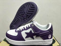 BAPE STA Low — Purple / White
