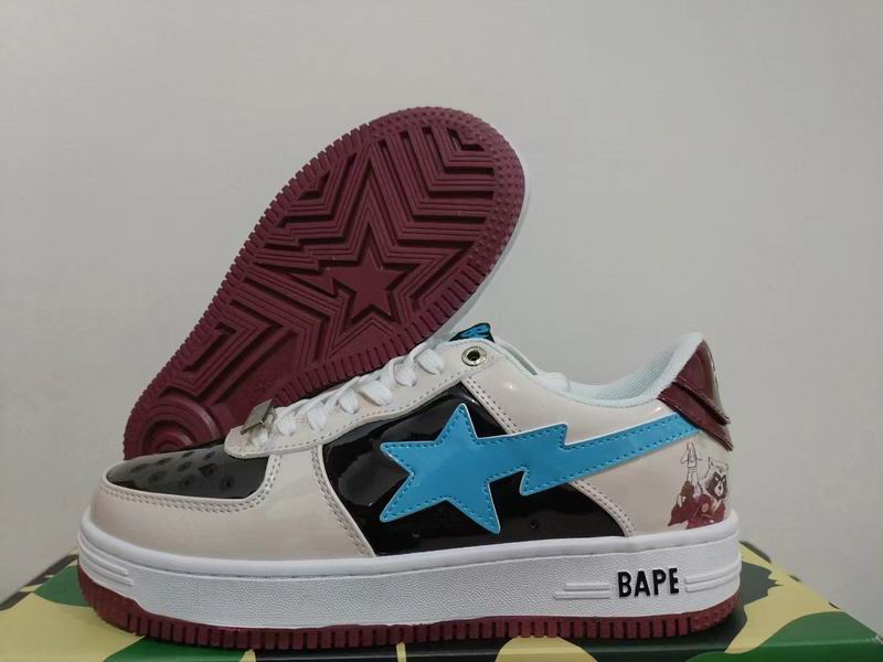BAPE Bapesta Low — Marvel & Character Edition