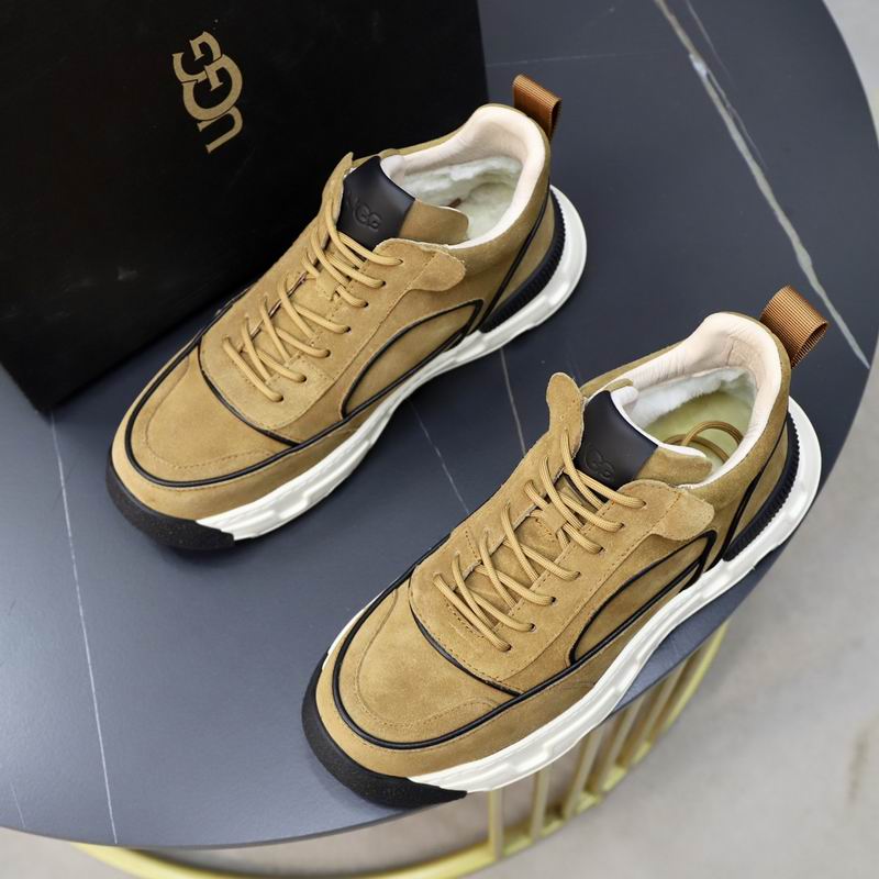 UGG Men's Suede Chunky Runner Sneaker — Wheat