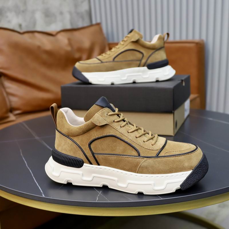 UGG Men's Suede Chunky Runner Sneaker — Wheat