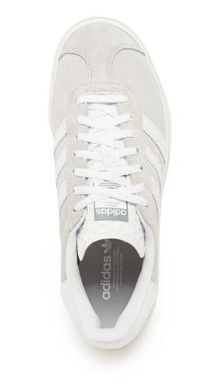 Adidas Gazelle Bold 'Grey Two / Cloud White' – Women's (HQ6893)