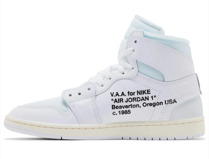 Air Jordan 1 Retro High Off-White Alaska AA3834-100
