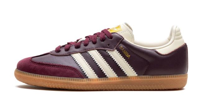 Adidas Samba OG Women's Sneaker | Maroon / Cream White