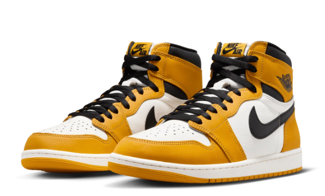 Men's Air Jordan 1 Retro High OG Yellow Ochre