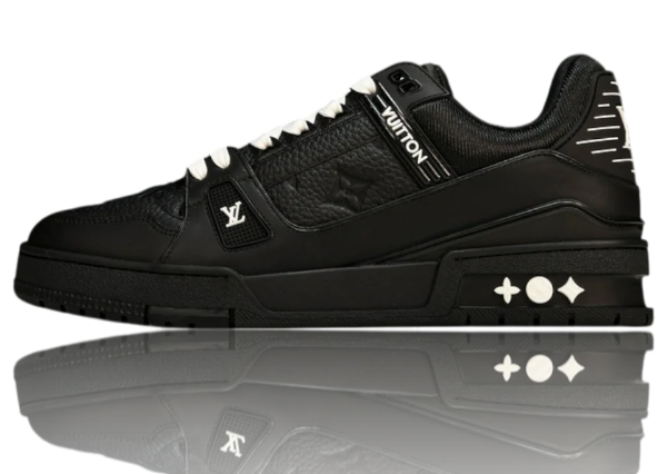 Louis Vuitton LV Trainer Low 'Monogram Black Embossed' | 1AAREY
