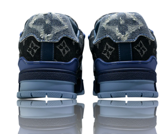 Louis Vuitton LV Trainer Low 'Monogram Denim Blue' | 1AC4YW
