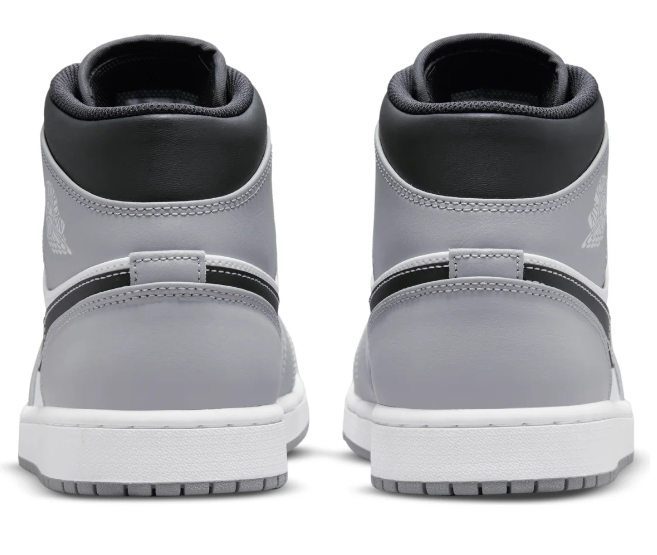 Air Jordan 1 Mid 'Light Smoke Grey' 554724-078