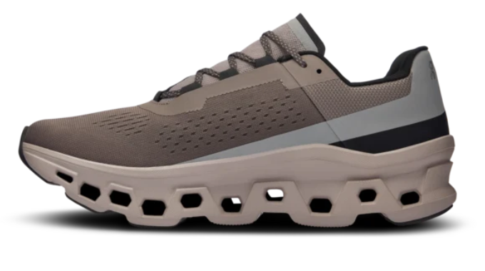 On Cloudmonster Men's Running Shoe | Cinder / Fog