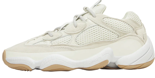 Adidas Yeezy 500 'Stone Taupe' – Lace-Up Sneakers