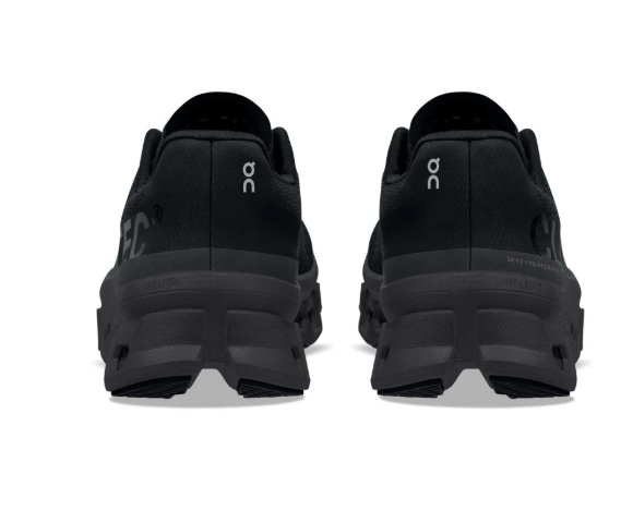 On Cloudmonster Women's Running Shoe | Black / Magnet